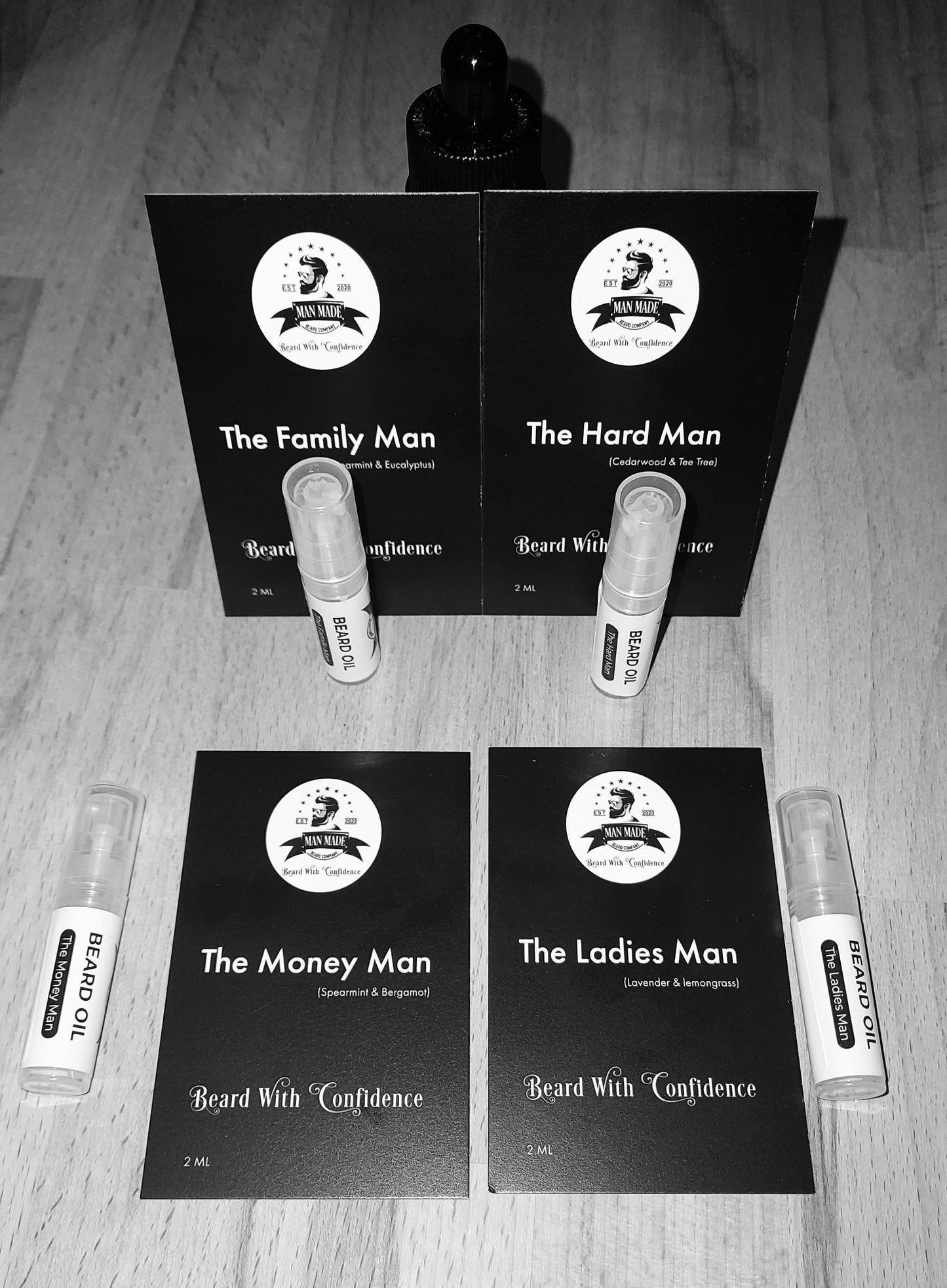 Beard Oil Samples UK Made