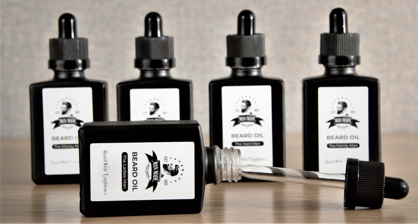 The Perfect Man Beard Oil (30ml Unscented)